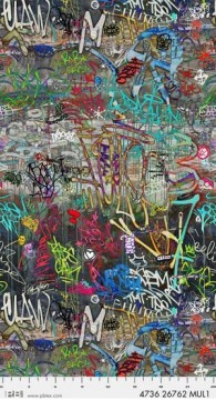 Grafitti, Digitalprint, 5155