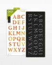 55559, Classic 2 inch Alphabet uppercase set thumbnail