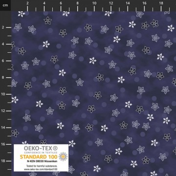 Frosty Snowflake, blå, 6776