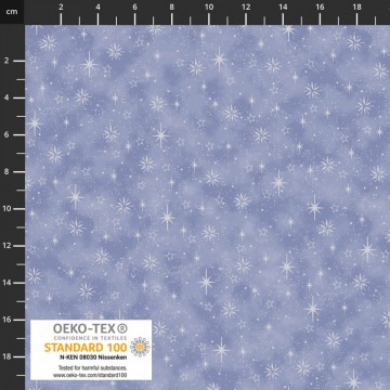 Frosty Snowflake, blå, 6780