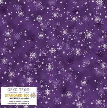 Frosty Snowflake, lilla, 6774