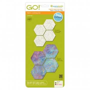 GO! English  Paper Piecing Hexagon 1
