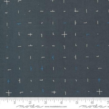 Bluish Handquilted Charcoal, 6860